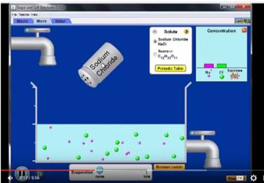 ChemSims Sample Interface
